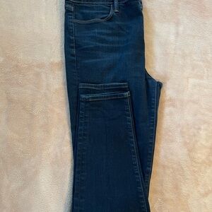 J Brand Maria High Rise dark blue skinny jeans